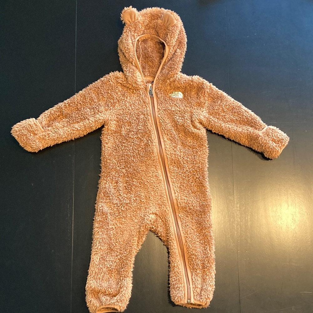 THE NORTH FACE Baby Bear One-Piece, Toasted Brown